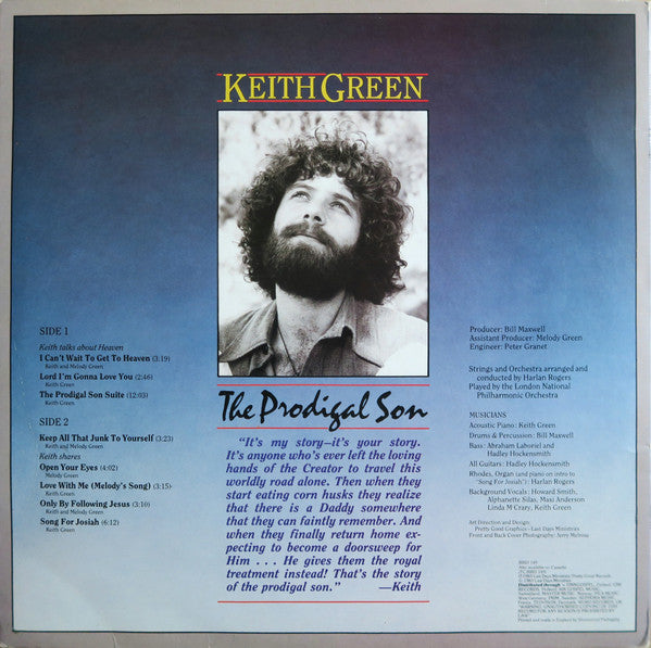 Keith Green (2) : The Prodigal Son (LP, Comp)