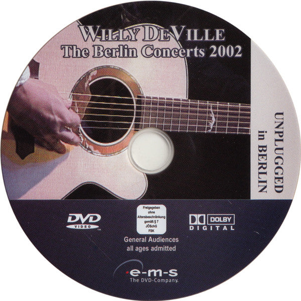Willy DeVille : The Berlin Concerts 2002 (2xDVD, Dol)