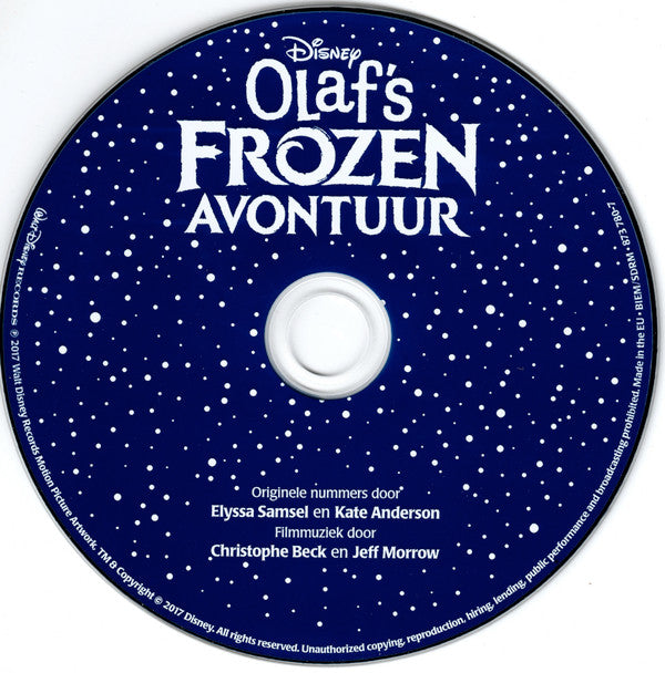 Various : Olaf's Frozen Avontuur (CD, Album)