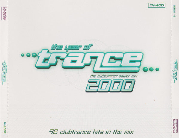 Various : The Year Of Trance The Midsummer Power Mix 2000 (4xCD, Mixed)