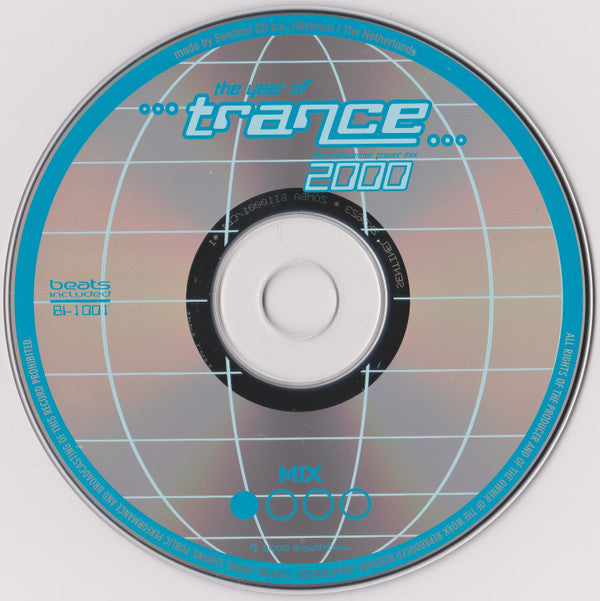 Various : The Year Of Trance The Midsummer Power Mix 2000 (4xCD, Mixed)