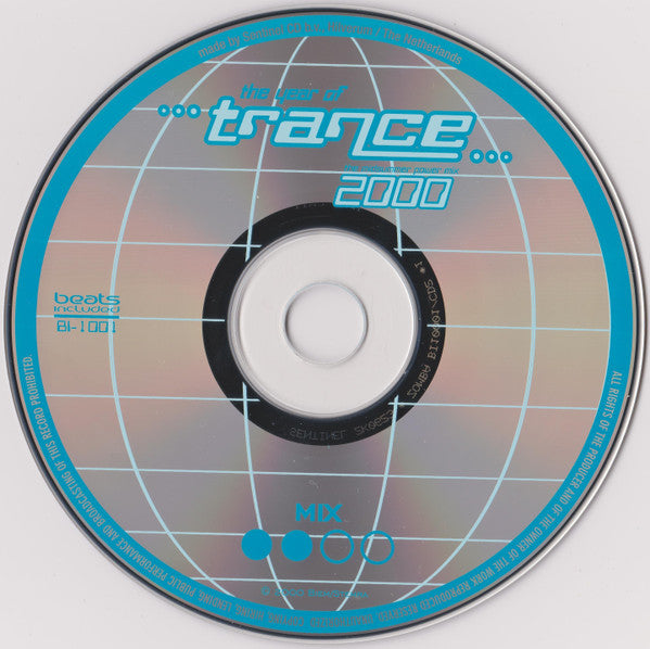 Various : The Year Of Trance The Midsummer Power Mix 2000 (4xCD, Mixed)