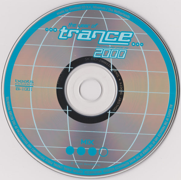 Various : The Year Of Trance The Midsummer Power Mix 2000 (4xCD, Mixed)