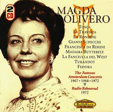 Magda Olivero : The Famous Amsterdam Concerts (CD)