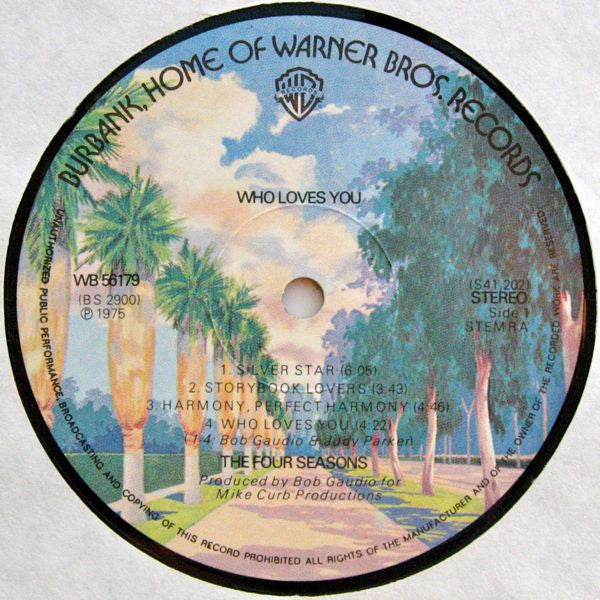 The Four Seasons : Who Loves You (LP, Album)