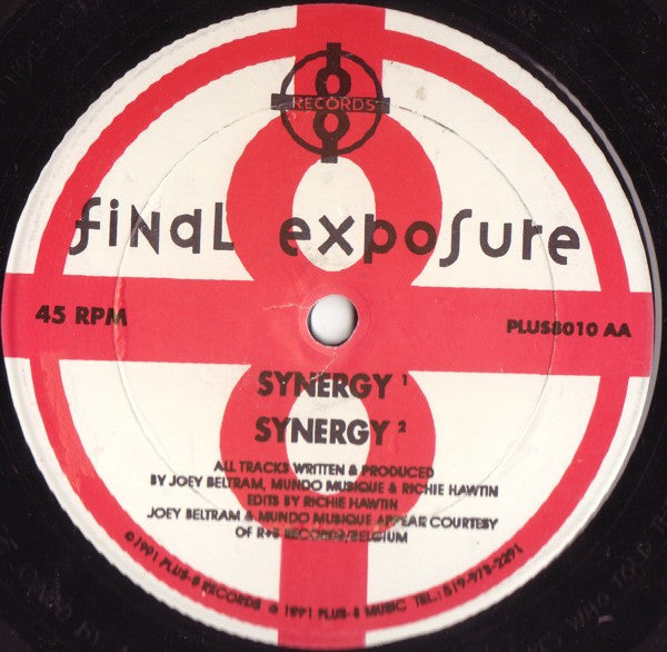 Final Exposure Featuring Joey Beltram, Mundo Muzique & Richie Hawtin : Vortex (12")