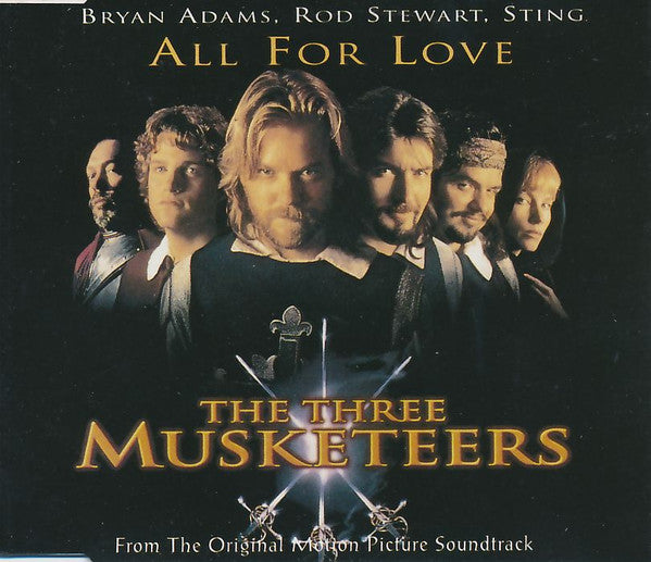 Bryan Adams / Rod Stewart / Sting : All For Love (CD, Maxi)
