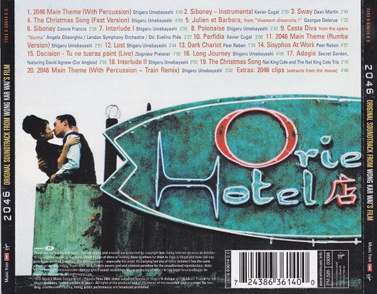 Various : 2046 (Original Soundtrack From Wong Kar Wai's Film) (CD, Enh)