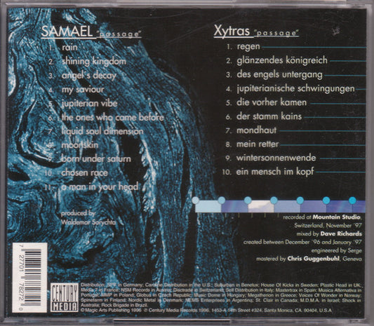 Samael + Xy (2) : Passage (CD, Album + CD, Album)