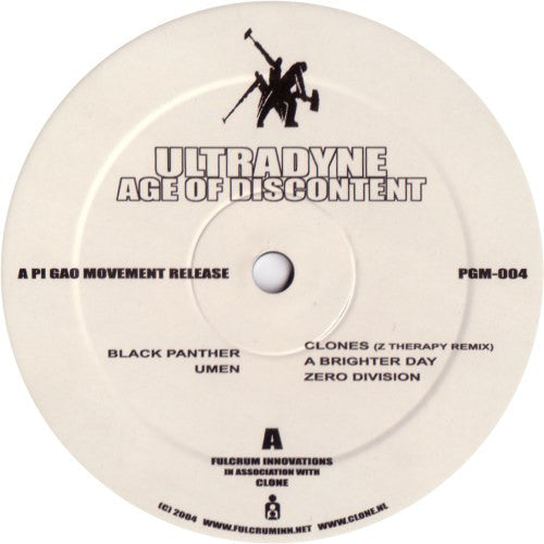 Ultradyne : Age Of Discontent (12")