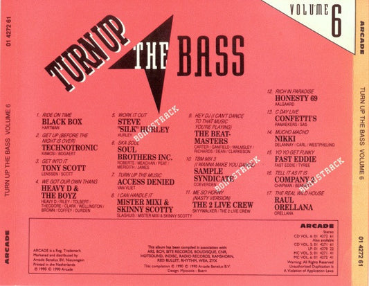 Various : Turn Up The Bass Volume 6 (CD, Comp)