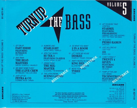 Various : Turn Up The Bass Volume 5 (CD, Comp)