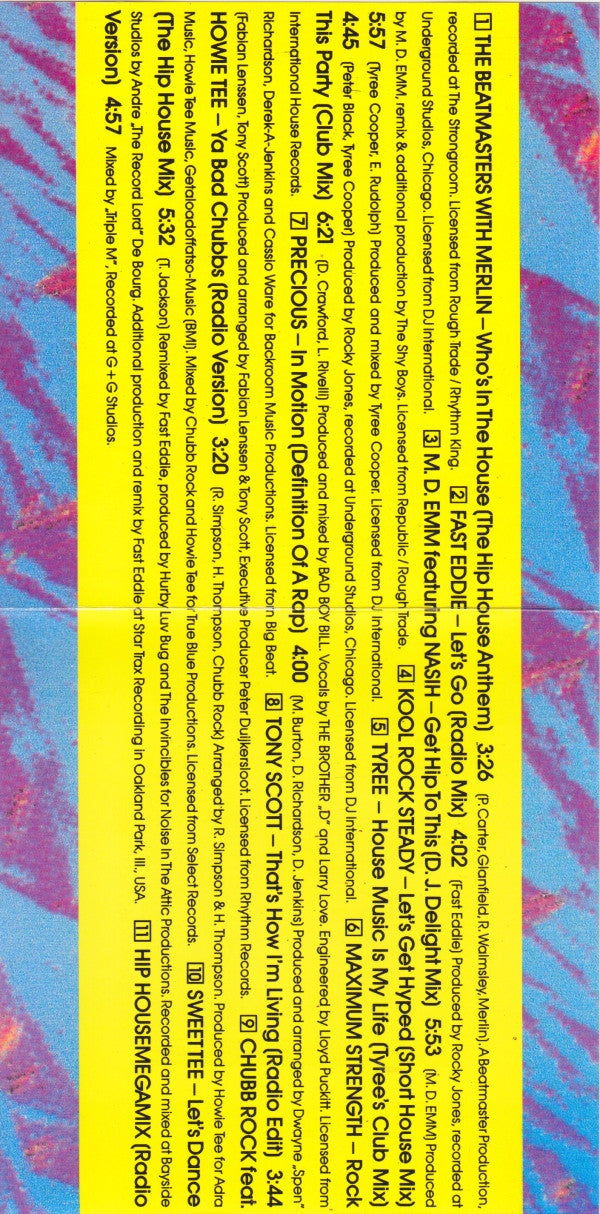 Various : Gab! - The Tongues Of Hip House (CD, Comp)