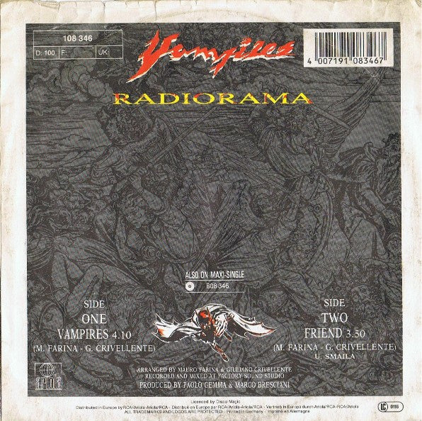 Radiorama : Vampires (7", Single)