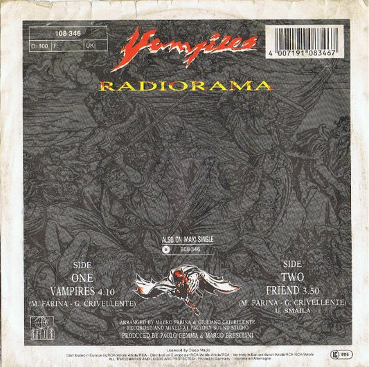 Radiorama : Vampires (7", Single)