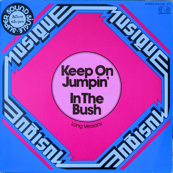 Musique : Keep On Jumpin' / In The Bush (12", Single)