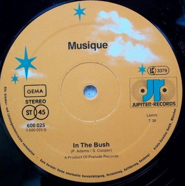 Musique : Keep On Jumpin' / In The Bush (12", Single)