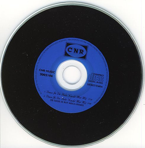 De Sjonnies : Dans Je De Hele Nacht Met Mij (CD, Single)
