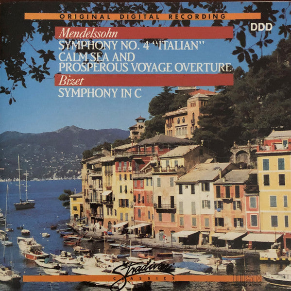 Felix Mendelssohn-Bartholdy / Georges Bizet / Simfonični Orkester RTV Ljubljana / Anton Nanut : Symphony NO. 4 In A "Italian", Calm Sea And Prosperous Voyage Overture / Symphony In C (CD, Comp)
