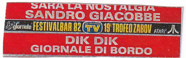 Sandro Giacobbe / I Dik Dik : Sarà La Nostalgia / Giornale Di Bordo (7", Jukebox)