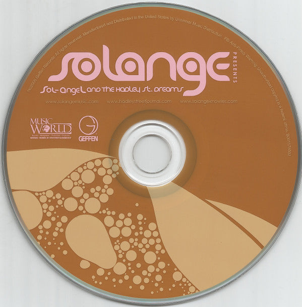 Solange (2) : Sol-Angel And The Hadley St. Dreams (CD, Album)
