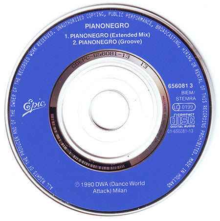 Pianonegro : Pianonegro (CD, Mini, Maxi)