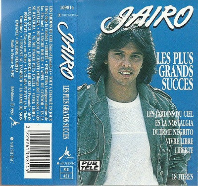 Jairo : Les Plus Grands Succès (Cass, Comp, RE)