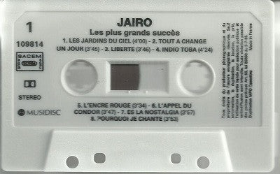 Jairo : Les Plus Grands Succès (Cass, Comp, RE)