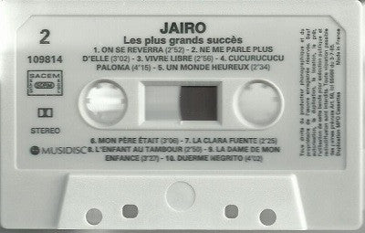Jairo : Les Plus Grands Succès (Cass, Comp, RE)