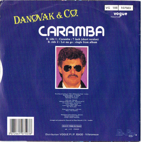 Danovak & Co. : Caramba (Let's Do The Rumba) (7")