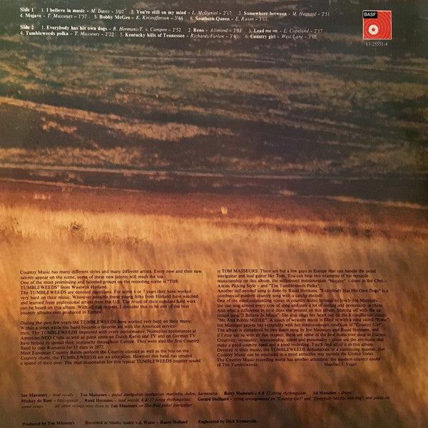 The Tumbleweeds : Tumbleweeds (LP, Album)