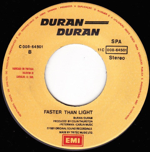 Duran Duran : Girls On Film (7", Single)