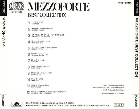 Mezzoforte : Best Collection (CD, Comp)