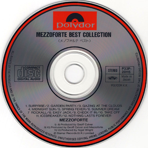 Mezzoforte : Best Collection (CD, Comp)