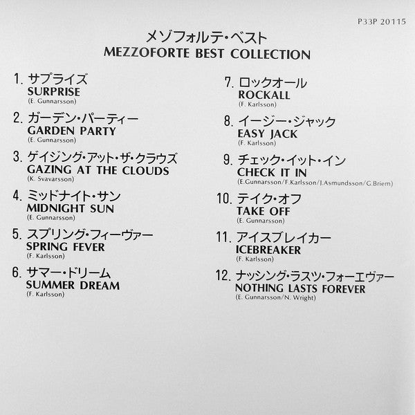 Mezzoforte : Best Collection (CD, Comp)