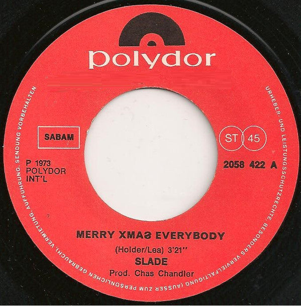 Slade : Merry Xmas Everybody (7", Single)