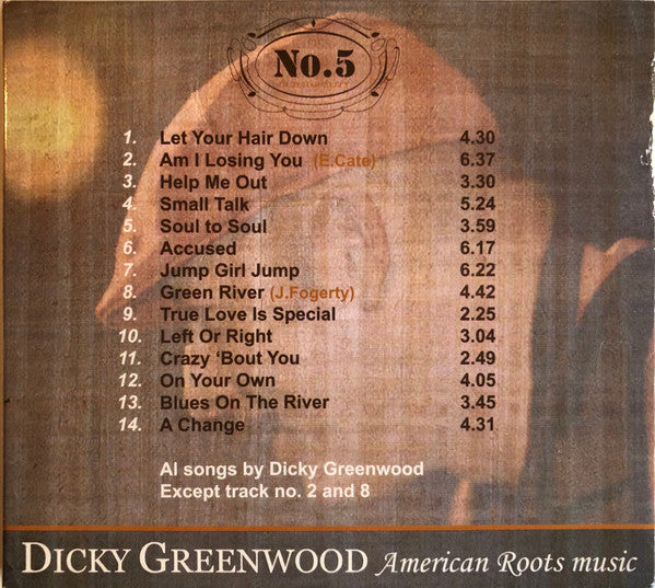Dicky Greenwood : American Roots Music (CD)