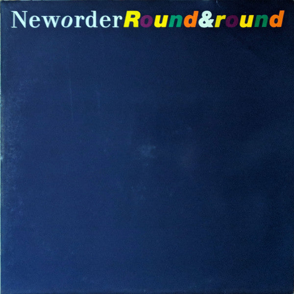 New Order : Round&round (12", Single)