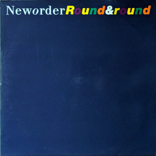 New Order : Round&round (12", Single)