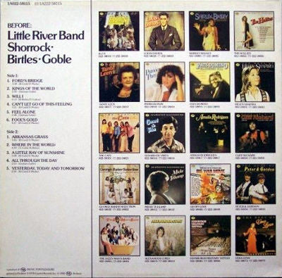 Glenn Shorrock • Beeb Birtles • Graham Goble : Before: Little River Band (LP, Comp, RE)