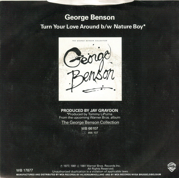 George Benson : Turn Your Love Around (7", Single)