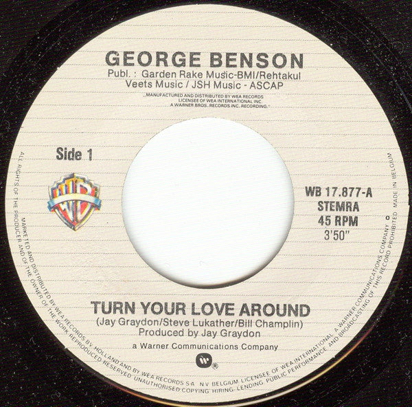 George Benson : Turn Your Love Around (7", Single)