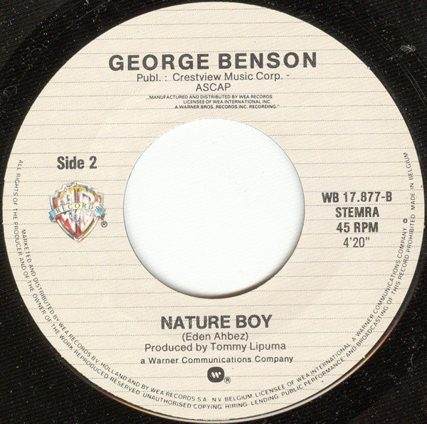 George Benson : Turn Your Love Around (7", Single)