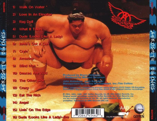 Aerosmith : Big Ones (CD, Comp, RM, Son)