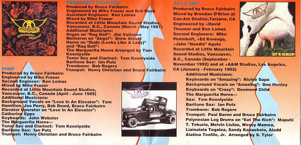 Aerosmith : Big Ones (CD, Comp, RM, Son)