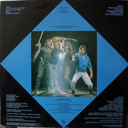 Vandenberg : Vandenberg (LP, Album)