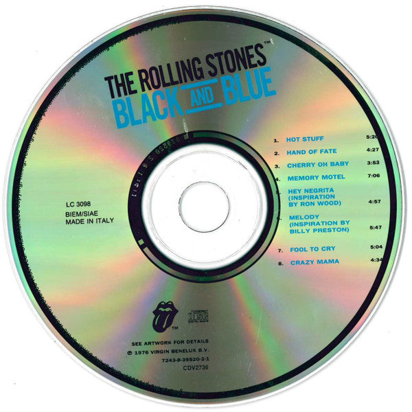 The Rolling Stones : Black And Blue (CD, Album, RE, RM)