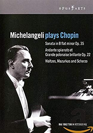 Arturo Benedetti Michelangeli : Michelangeli Plays Chopin (DVD-V)