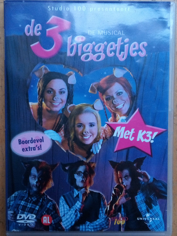K3 : De 3 Biggetjes - De Musical (DVD-V)