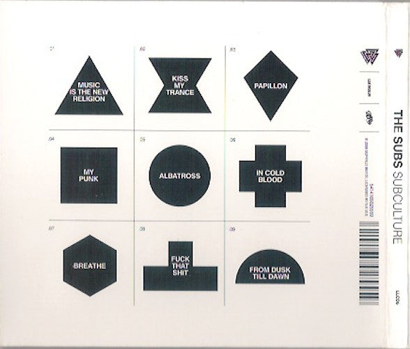 The Subs : Subculture (CD, Album, Dig)